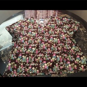 SB Scrubs Size 2X Top